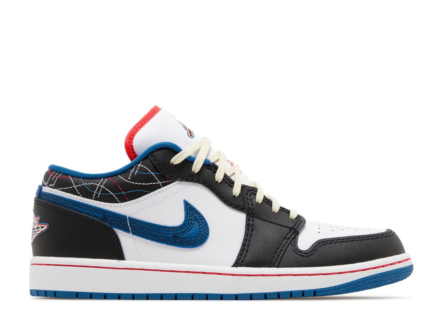 

Кроссовки Air Jordan Air Jordan 1 Low Se 'Industrial Blue Sashiko', белый