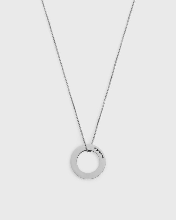 

Ожерелье Le Gramme 2.5G-Polished Sterling Silver-Round-Necklace, серебряный