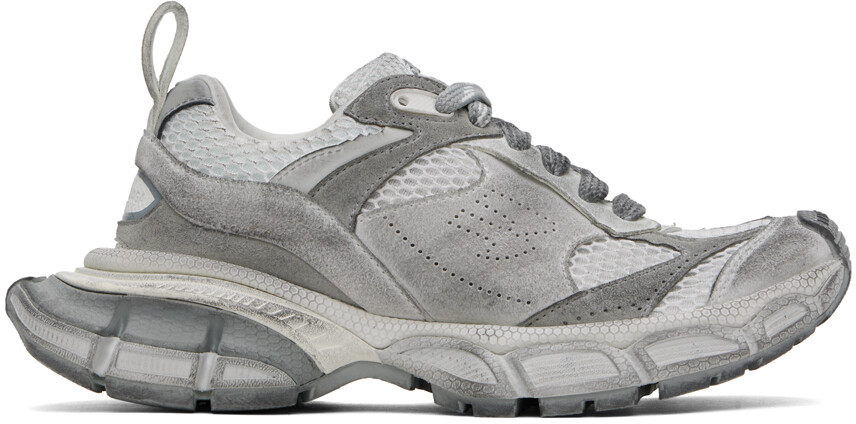 

Серые кроссовки 3XL Balenciaga, цвет Light grey mix