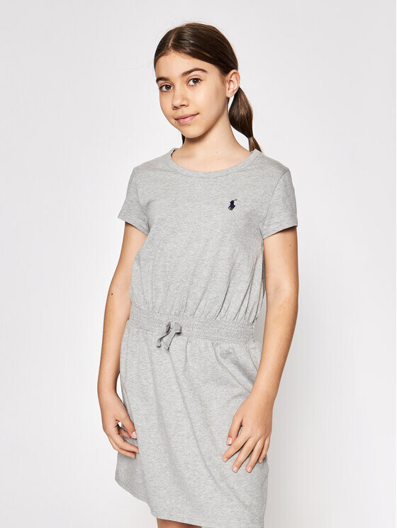 

Платье на каждый день, стандартного кроя Polo Ralph Lauren, серый