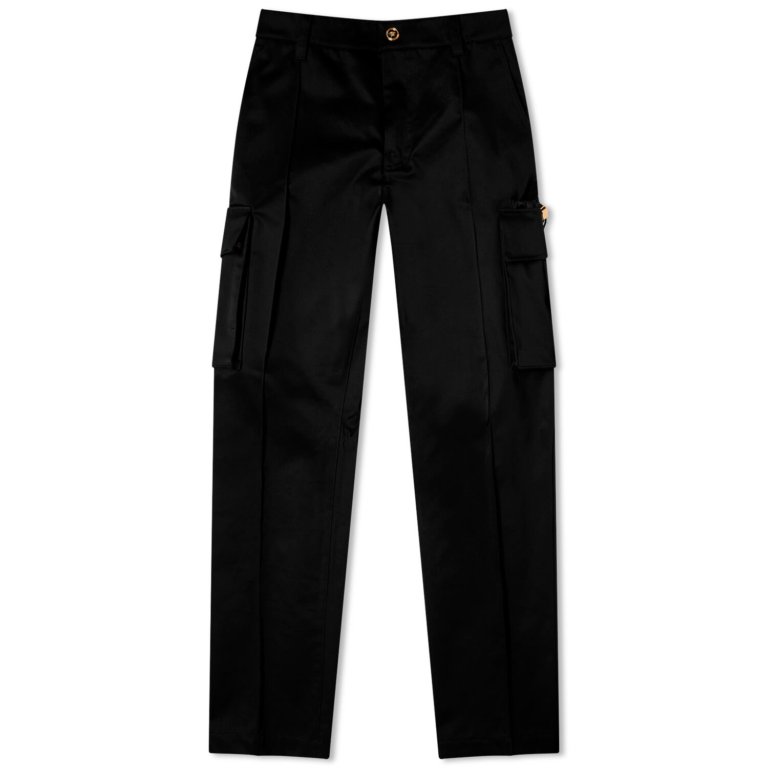 

Брюки карго Versace Cotton Drill Cargo, черный