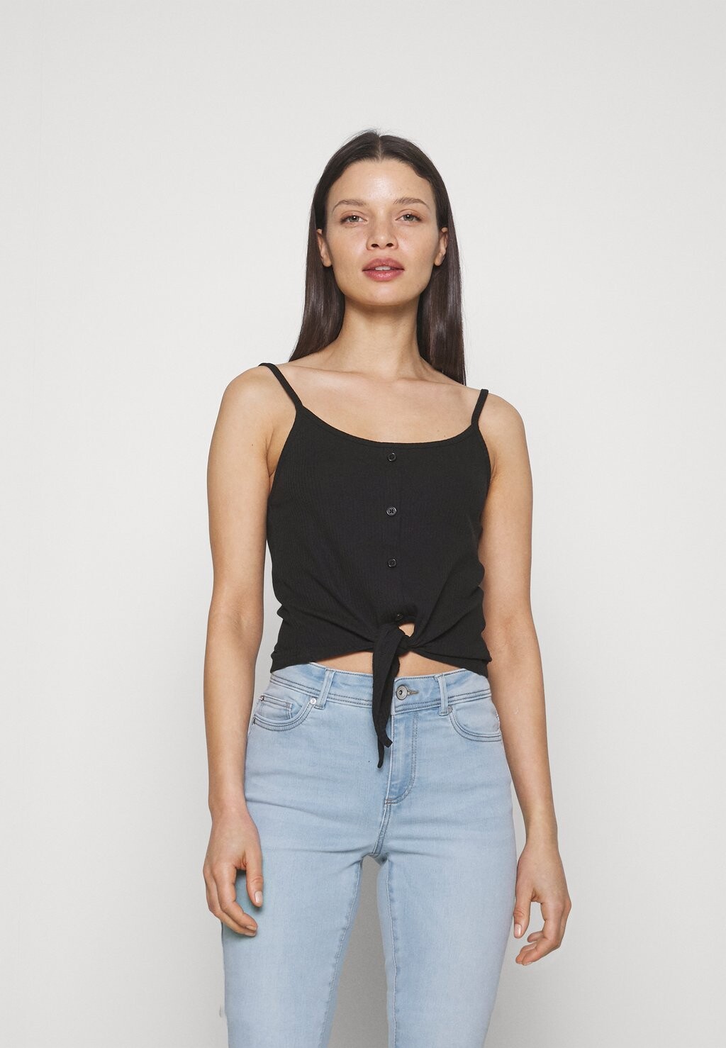 

Топ Pieces Petite, черный