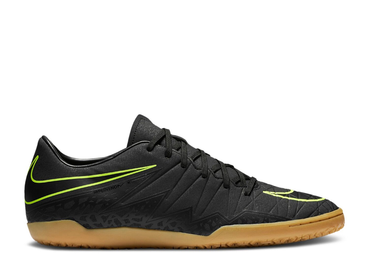 

Кроссовки Nike Hypervenom Phelon 2 Ic 'Black Volt Gum', черный