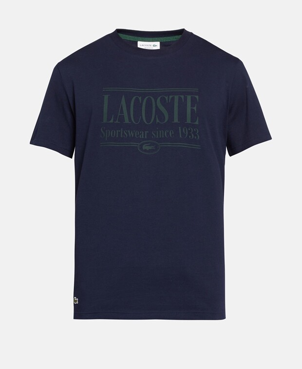 

Футболка Lacoste, темно-синий