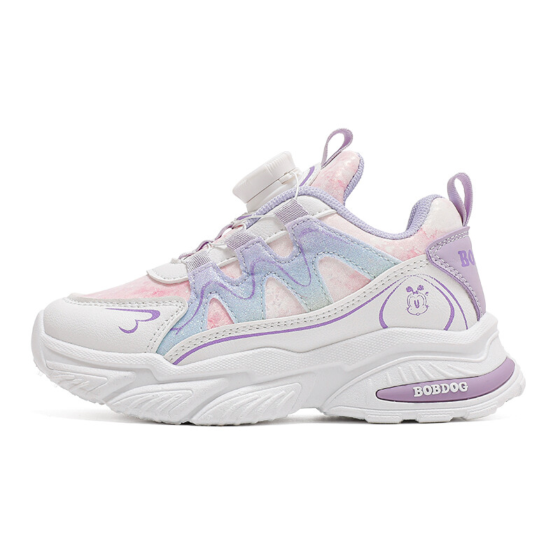 

Кроссовки для детей "Дети" Bobdog, цвет White/lilac violet