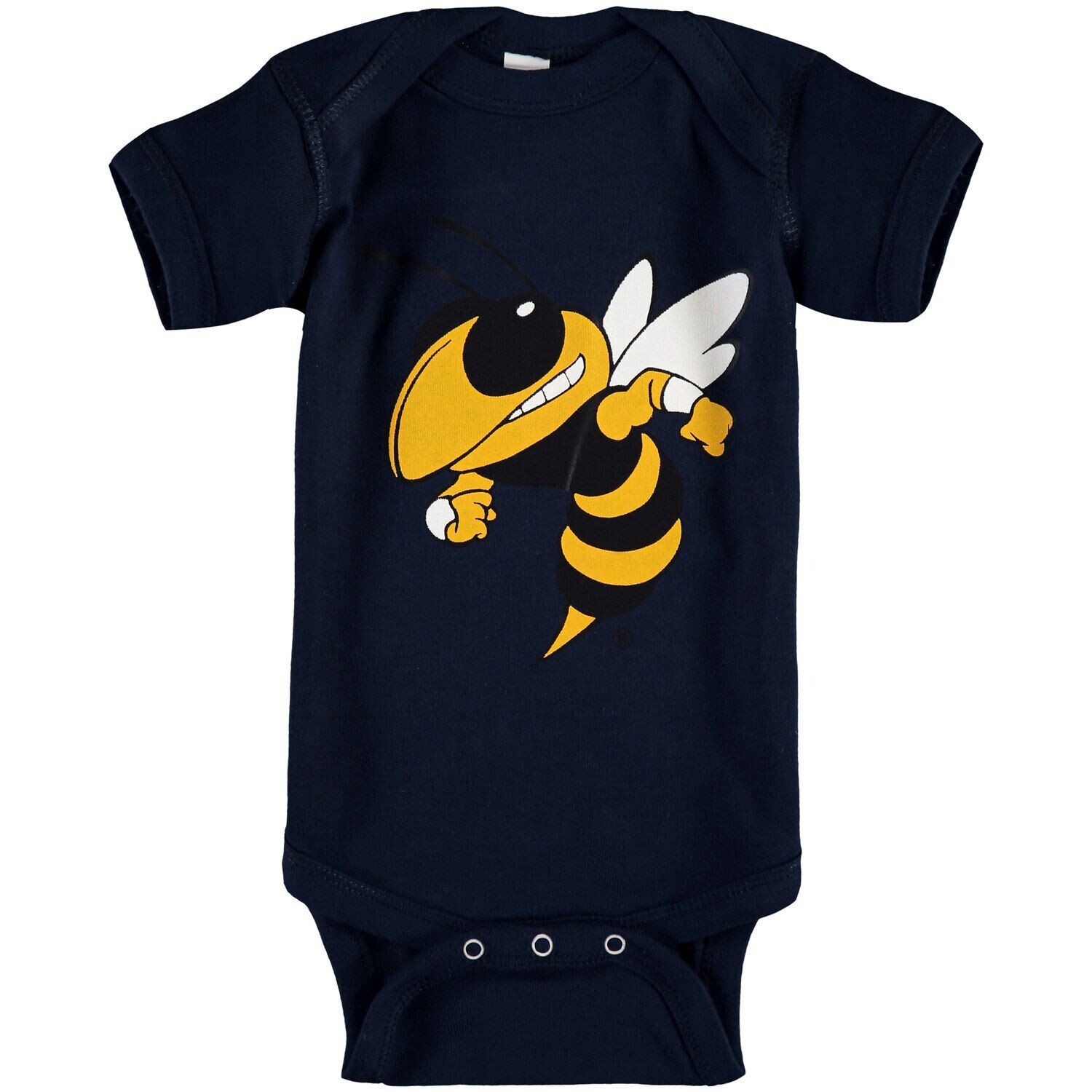 

Infant Navy GA Tech Желтые куртки Боди с большим логотипом Unbranded, Желтый