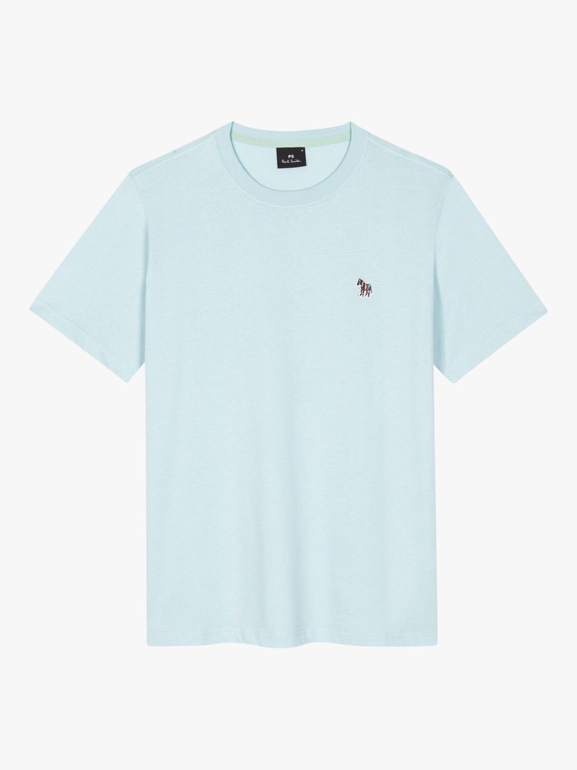 

Футболка с логотипом из органического хлопка с короткими рукавами Paul Smith, синий