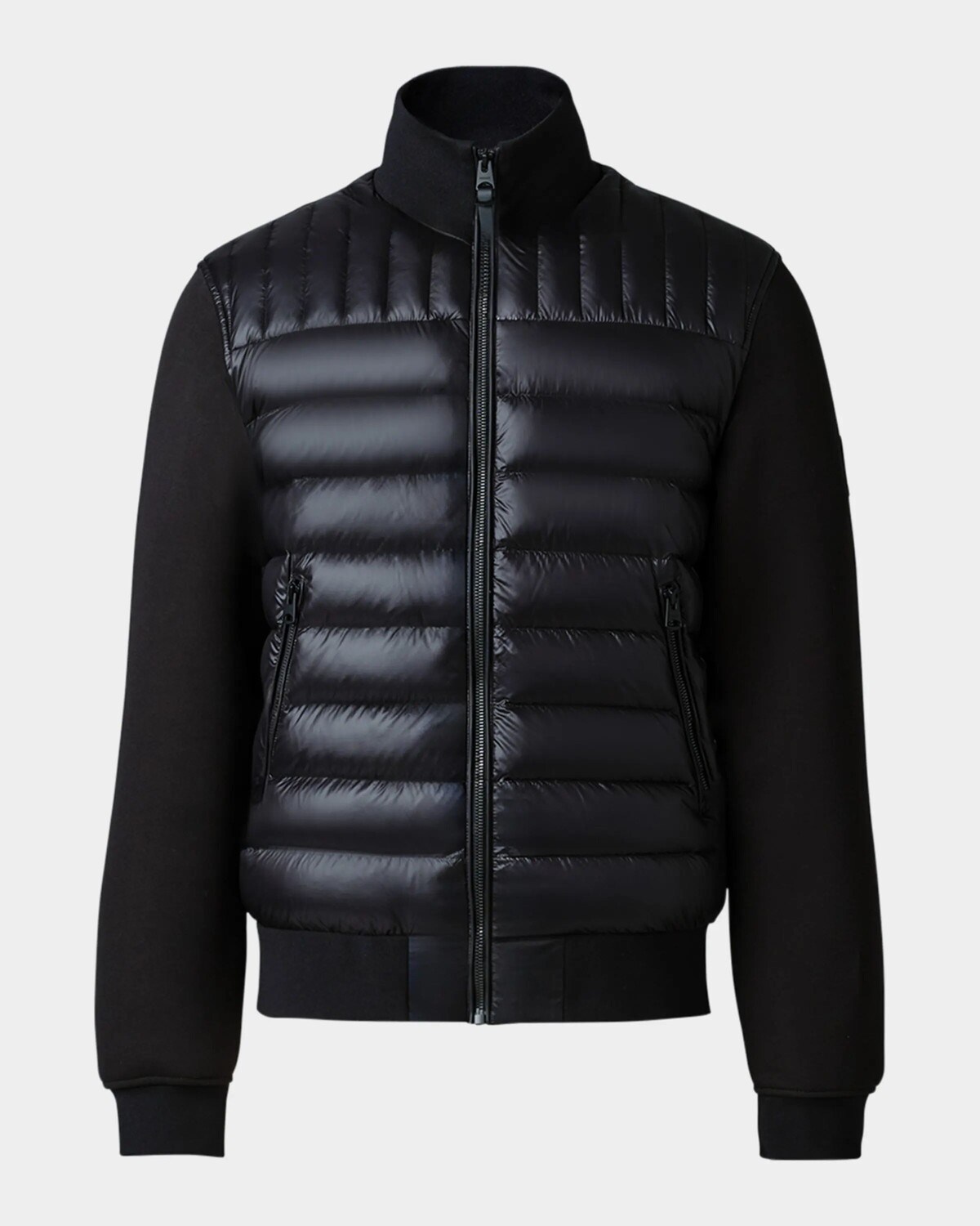 

Мужской пуховик Collin, смешанная техника Mackage, черный