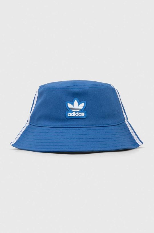 Хлопчатобумажная шапка adidas Originals, синий