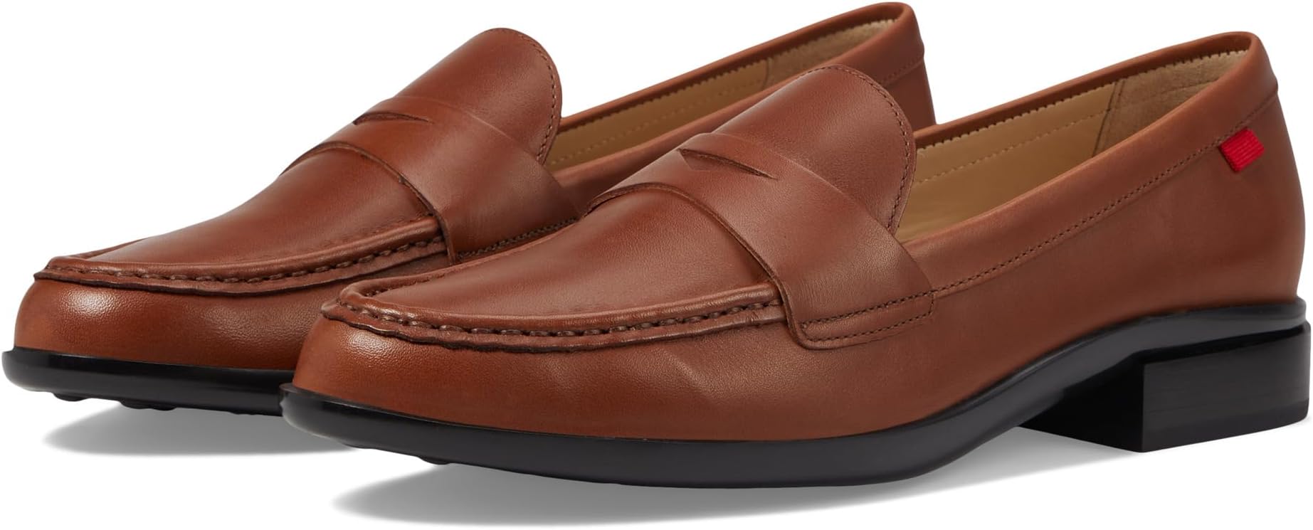 

Лоферы Marc Joseph New York Lafayette, цвет Cognac Brushed Nappa