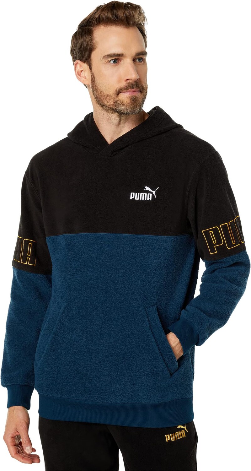 

Толстовка Power утепленная PUMA, цвет Marine Blue