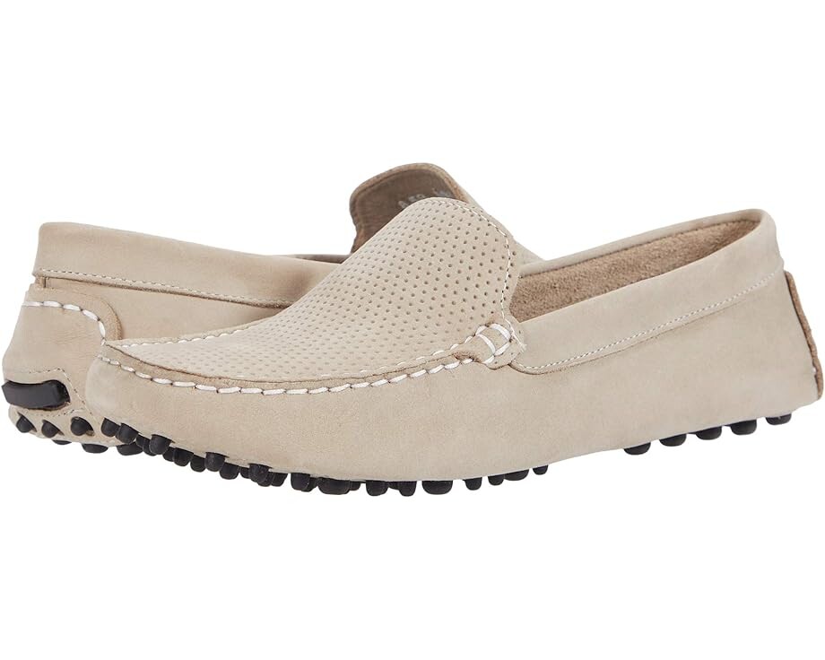 

Лоферы Massimo Matteo Perf Venetian Driver, цвет Cinza Nubuck