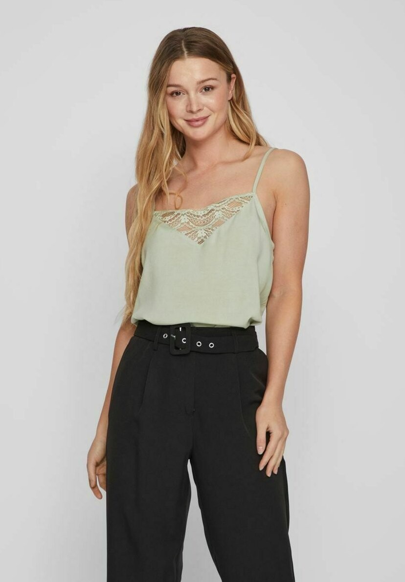 

Топ VINULA SINGLET VILA, цвет desert sage