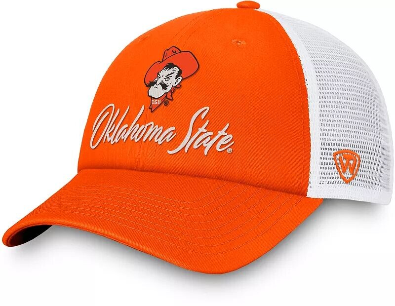 

Женская кепка Top of the World Oklahoma State Cowboys Orange Charm Trucker Hat
