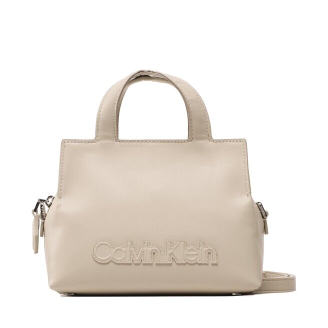 

Сумка Calvin Klein CkNeat Tote, бежевый