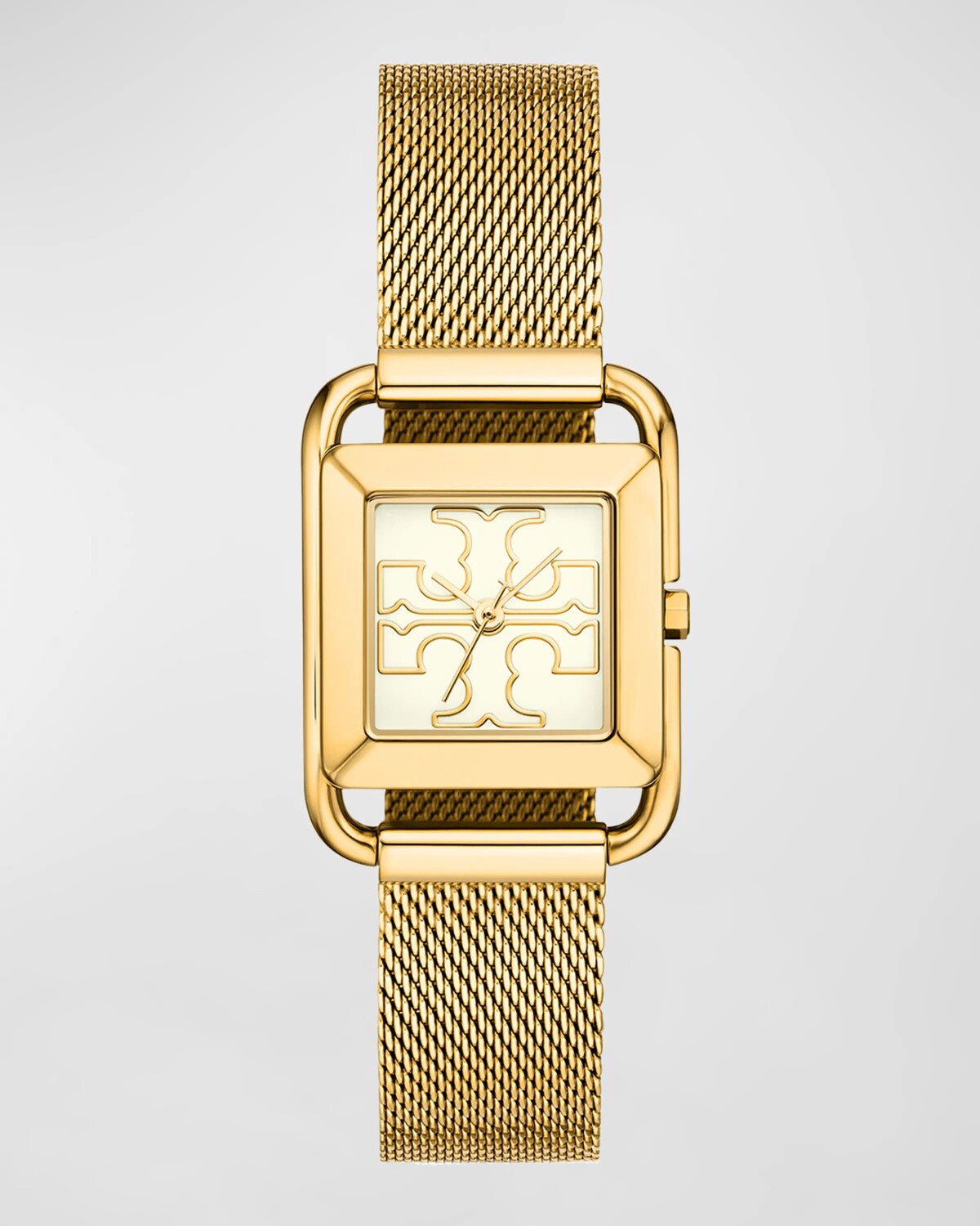 

Часы Miller Square с сеткой из нержавеющей стали Tory Burch, цвет Gold