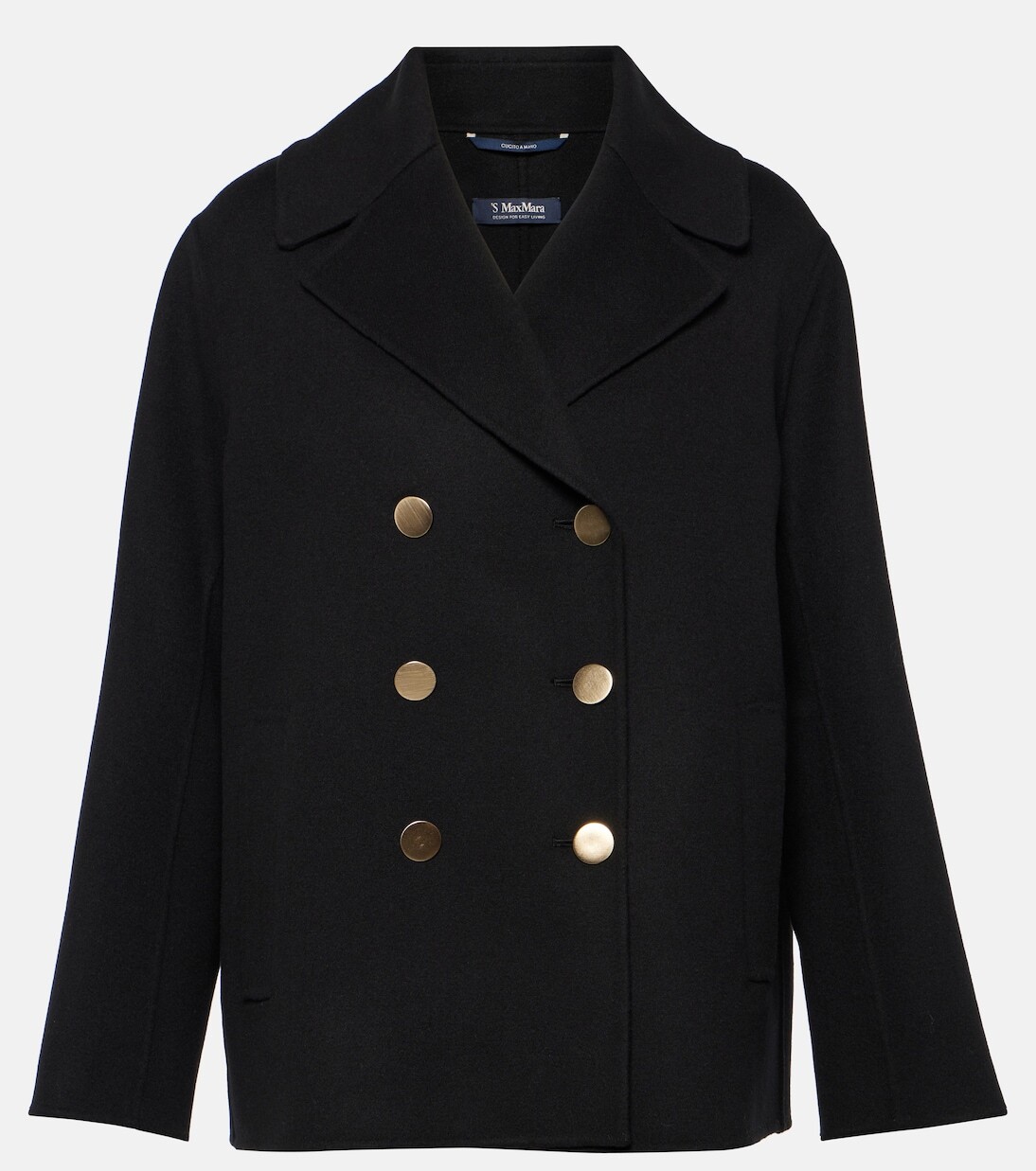 

Павлин margot из натуральной шерсти 'S Max Mara, черный