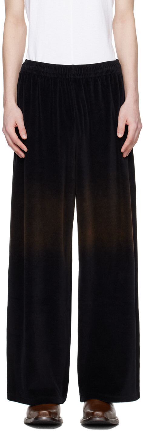 

Черные брюки с тиснением Acne Studios