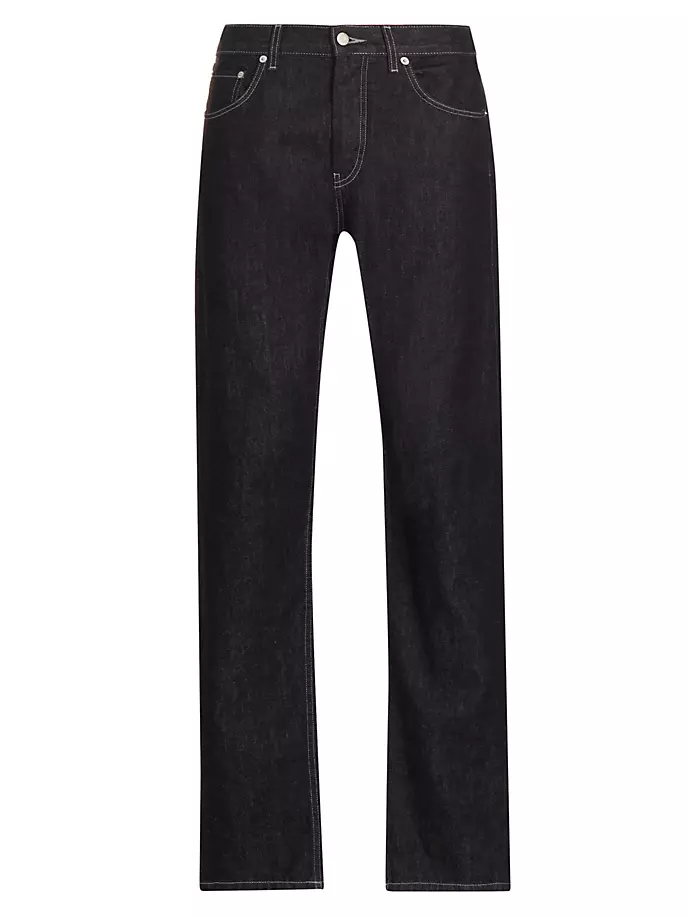 

Классические прямые джинсы Helmut Lang, цвет black rinse