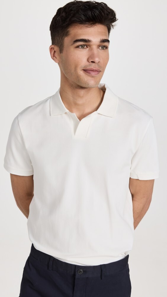 

Поло Club Monaco Johnny Collar, белый