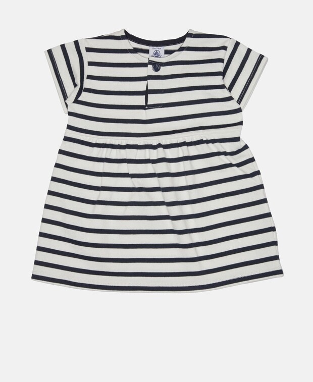 

Вязанное платье Petit Bateau, черный