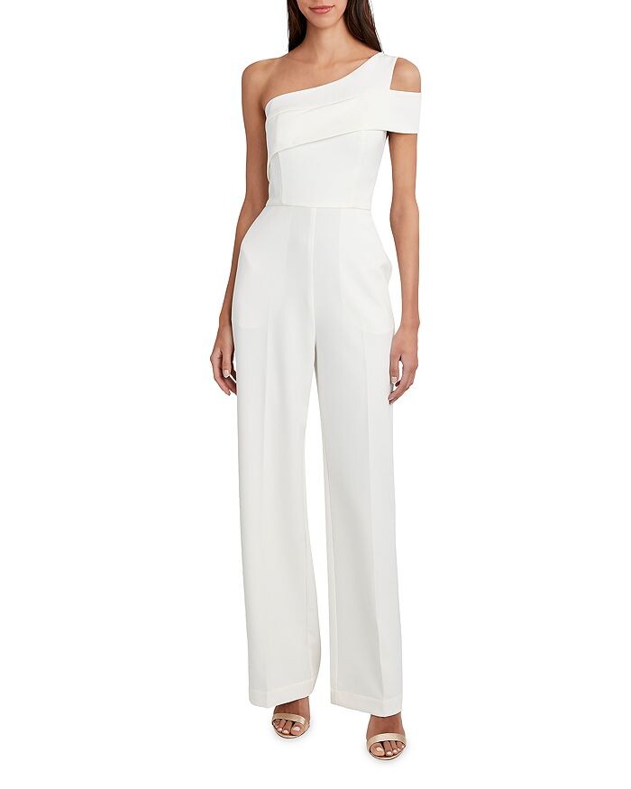 

Комбинезон с вырезом на одно плечо BCBGMAXAZRIA