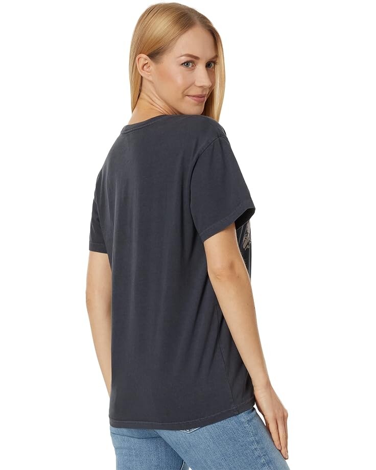

Футболка Lucky Brand Pink Floyd Eagle Boyfriend Tee, цвет Anthracite
