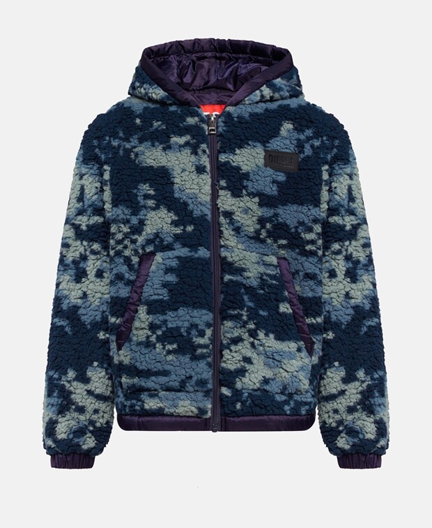 

Куртка из искусственного меха Diesel, черный