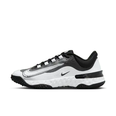 

Кроссовки Nike Alpha Huarache Elite 4 Turf, цвет Black/Iron Grey/White