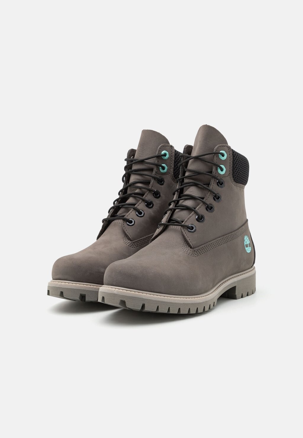 

Ботильоны на шнуровке PREMIUM 6 INCH BOOT Timberland, серый
