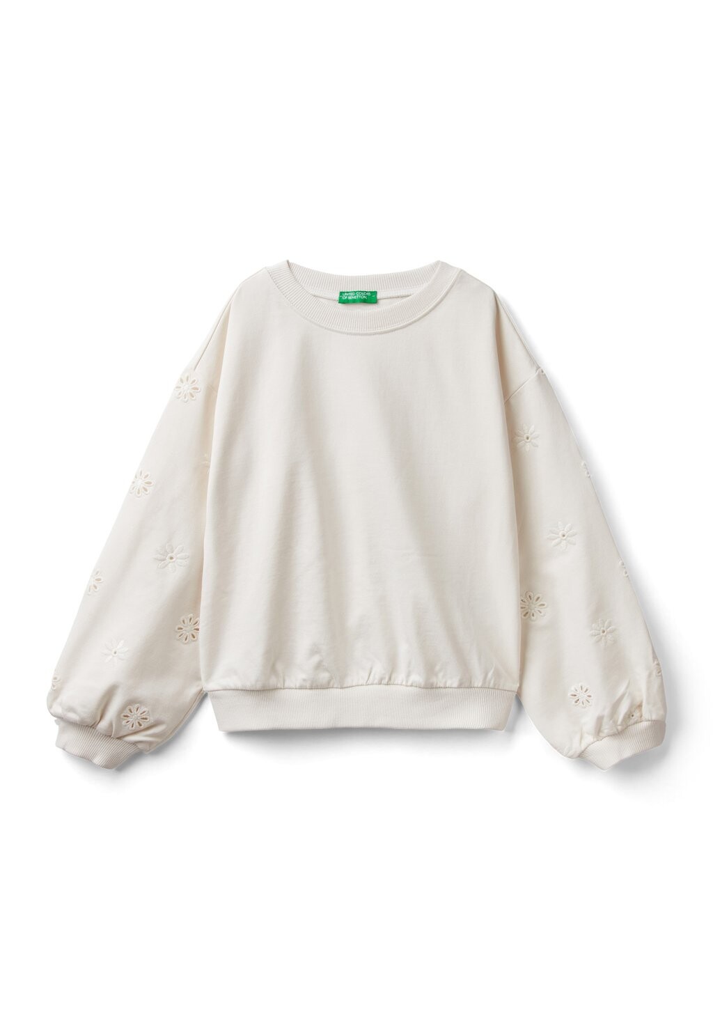 

Толстовка REGULAR FIT United Colors of Benetton, крем