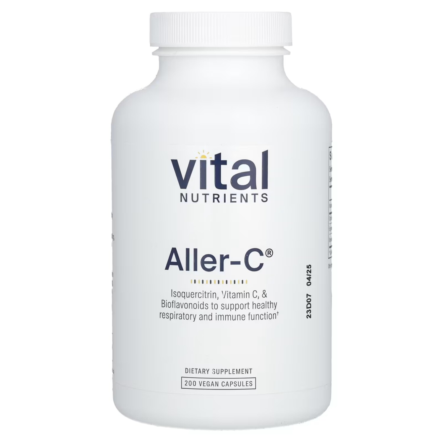 

Пищевая добавка Vital Nutrients Aller-C, 200 капсул