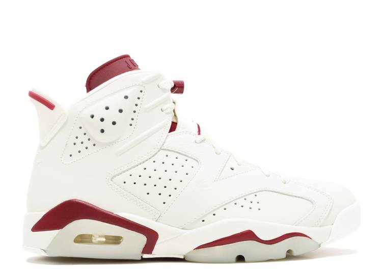 Maroon shop jordan 6