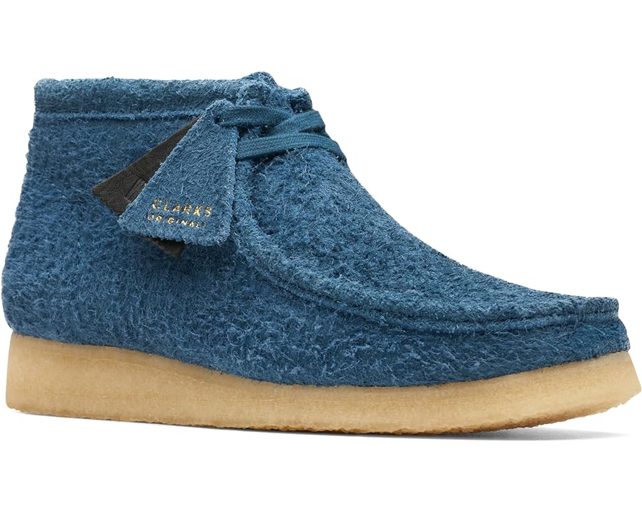 

Ботинки Clarks Wallabee Boot, цвет Deep Blue Suede