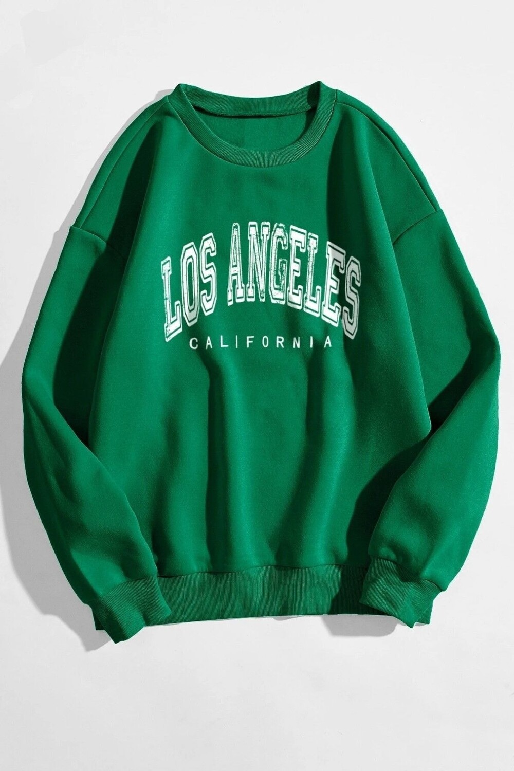 

Зеленый свитшот унисекс Los Angeles Oversize MODAGEN