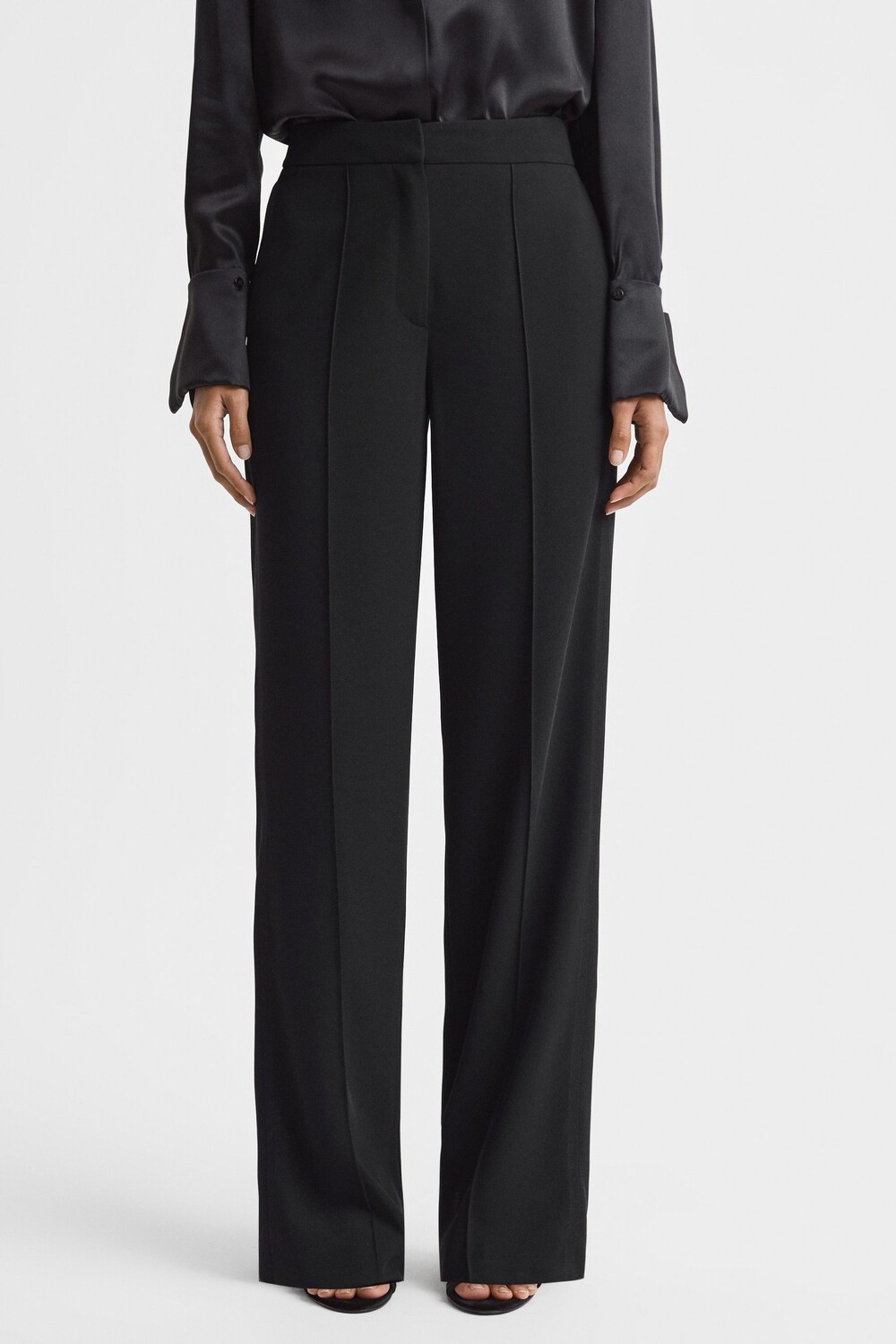 

Брюки Aleah без застежки Reiss, черный