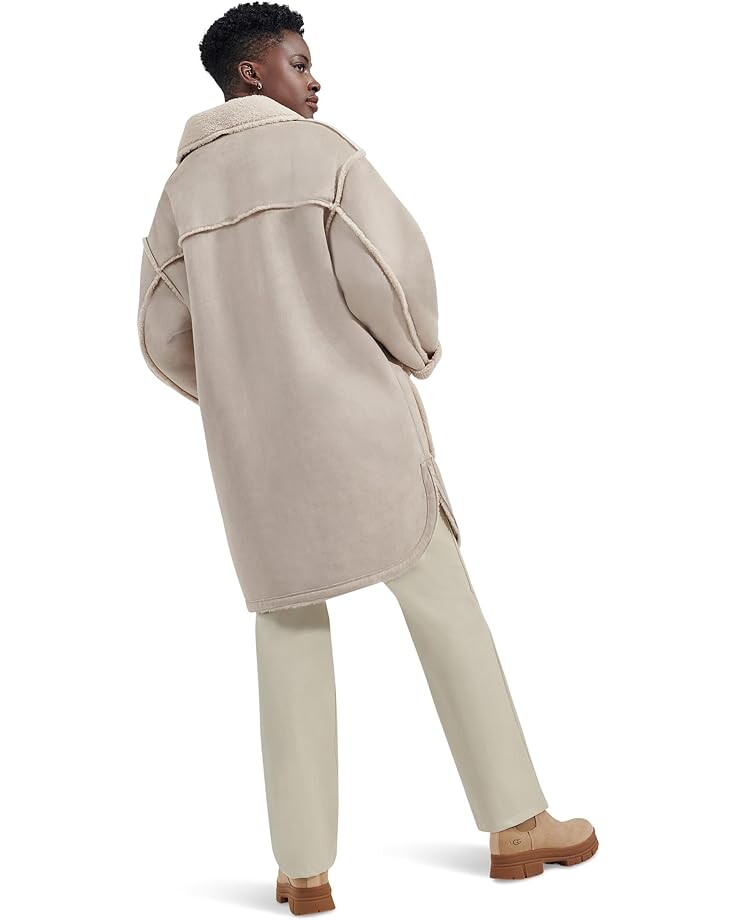

Куртка UGG Takara Luxefluff Mid Jacket, песочный