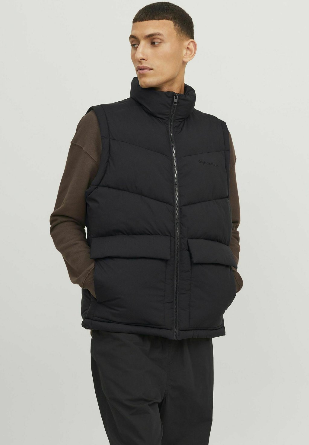 Жилет Jack & Jones JOR VESTERBRO BODYWARMER, черный