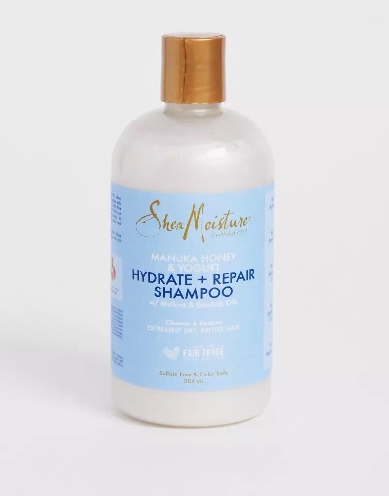 

Shea Moisture - Manuka Honey & Yogurt - Увлажняющий и восстанавливающий шампунь, 384мл