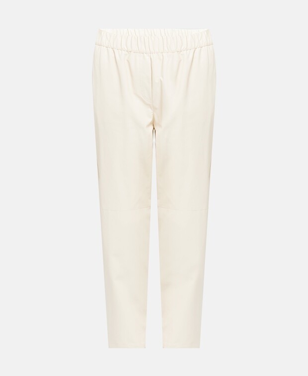 

Брюки из кожи Marc Cain, естественный