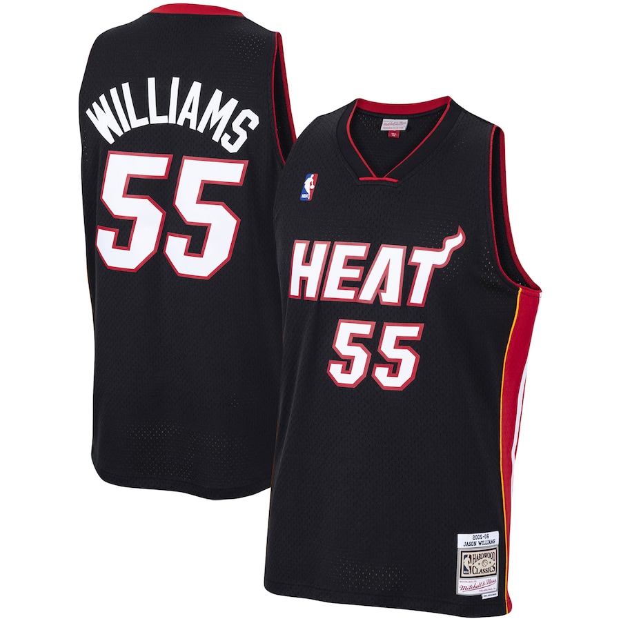 

Джерси Mitchell & Ness Miami Heat, черный