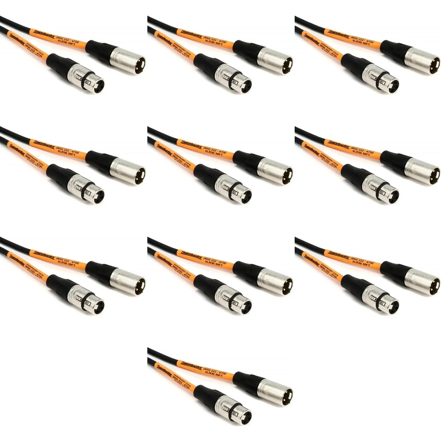 

Микрофонный кабель Pro Co EXM-30 Excellines — 30 футов (10 шт. в упаковке)