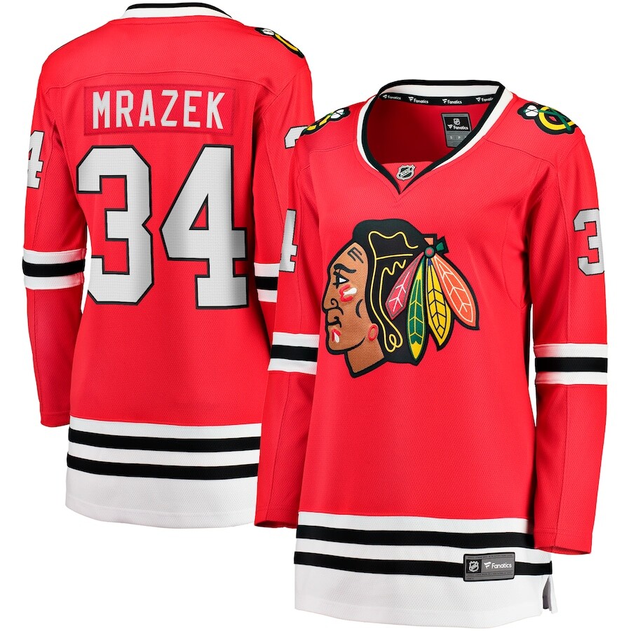 

Джерси Fanatics Branded Chicago Blackhawks, красный