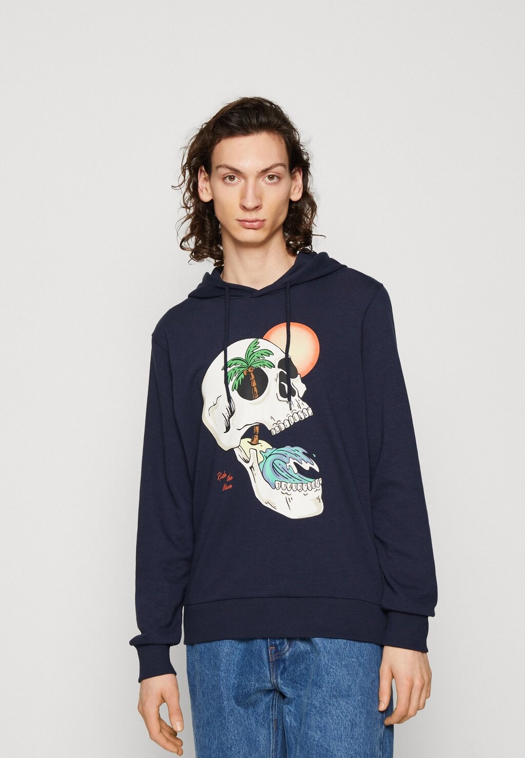 

Толстовка Jack & Jones, темно-синий