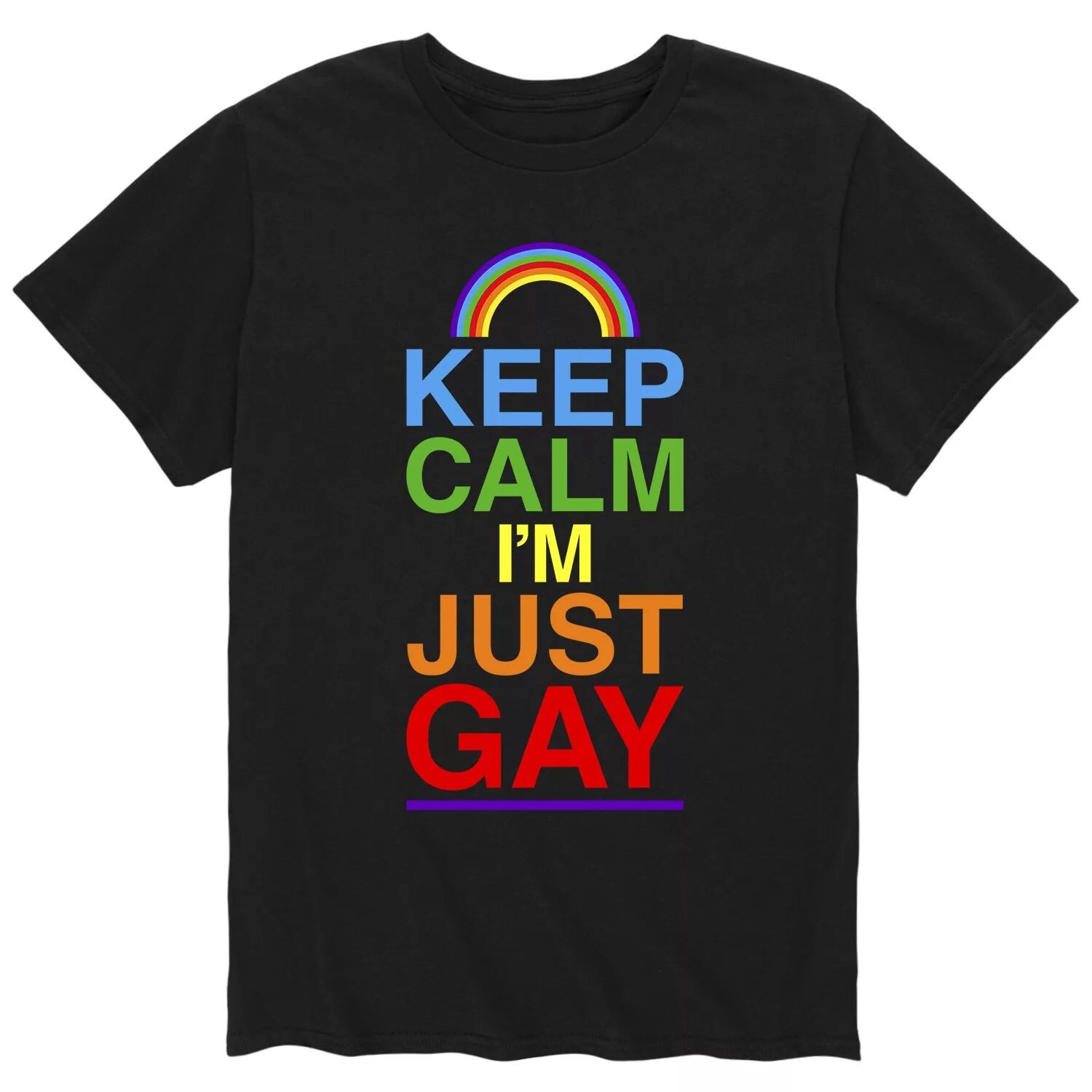 

Мужская футболка Keep Calm Pride Licensed Character