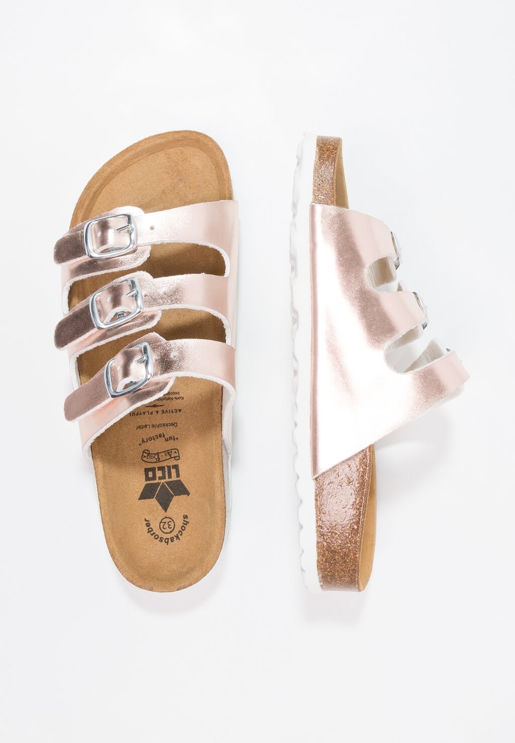 

Сандалии LINE SHINE LICO, цвет rosa