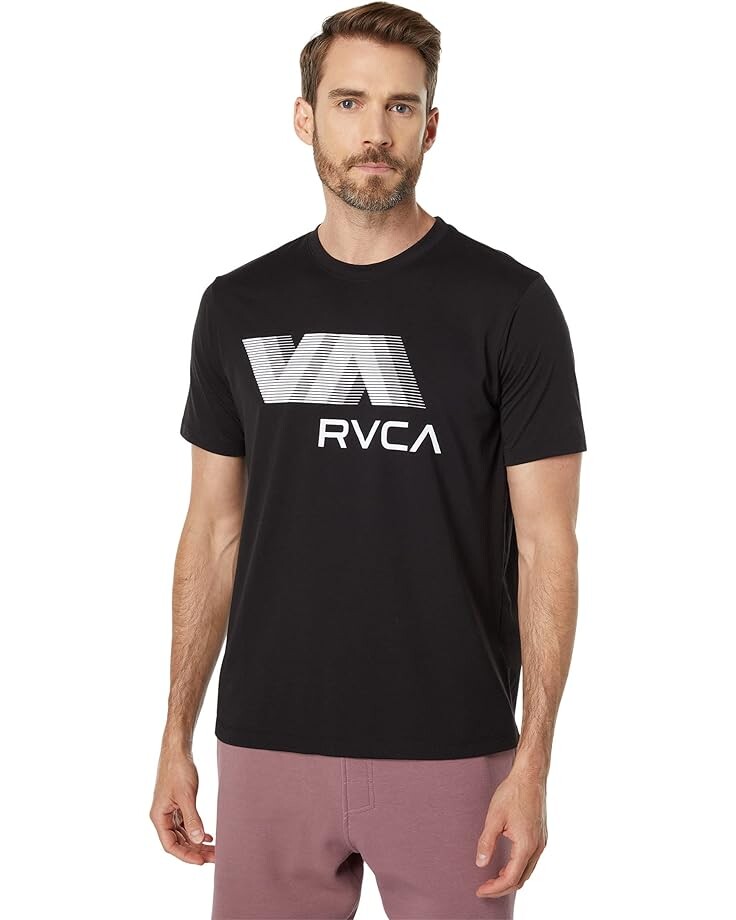 

Футболка RVCA VA RVCA Blur S/S, цвет Black 1