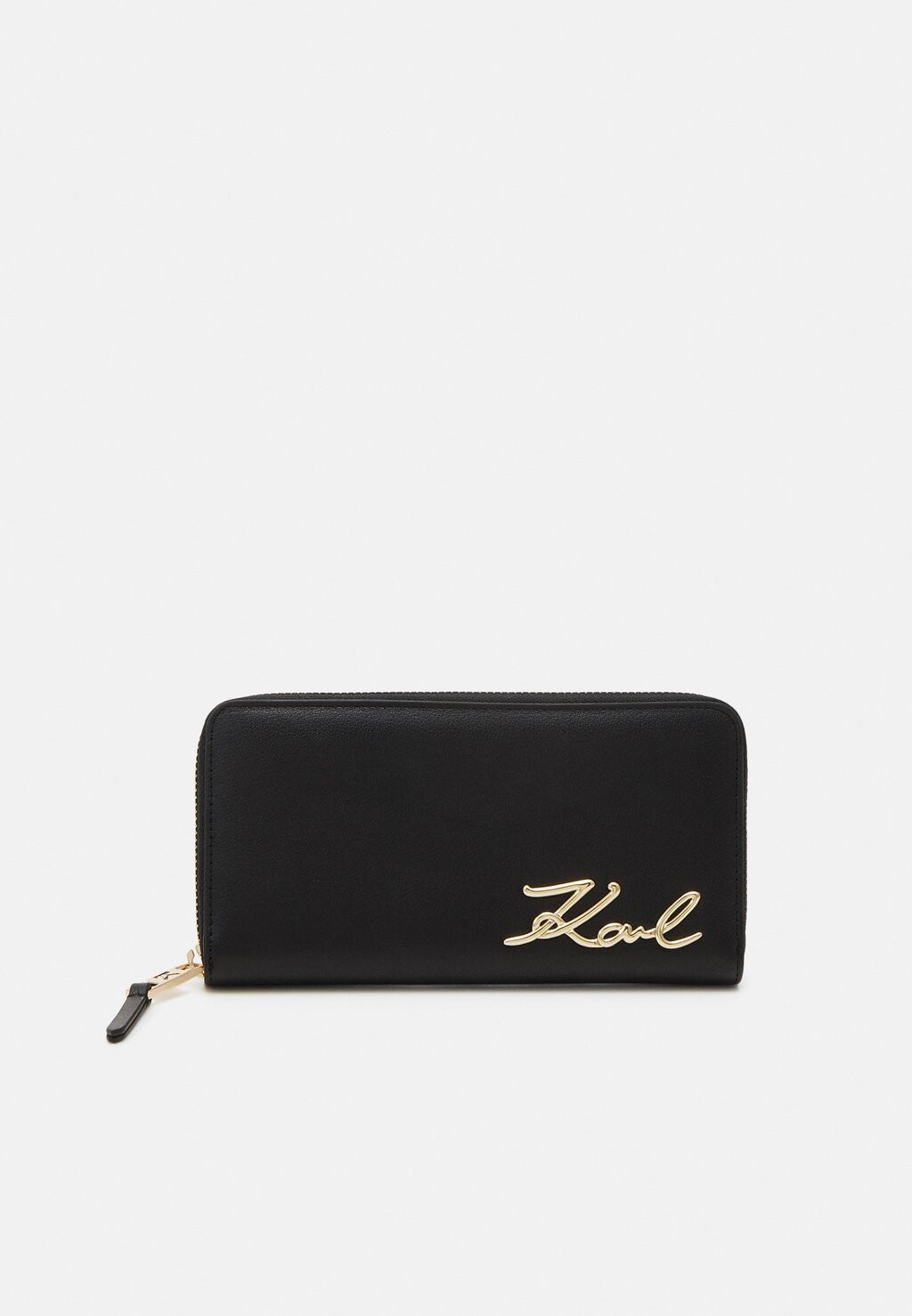 

Кошелек SIGNATURE CONT ZIP KARL LAGERFELD, цвет black/gold-coloured