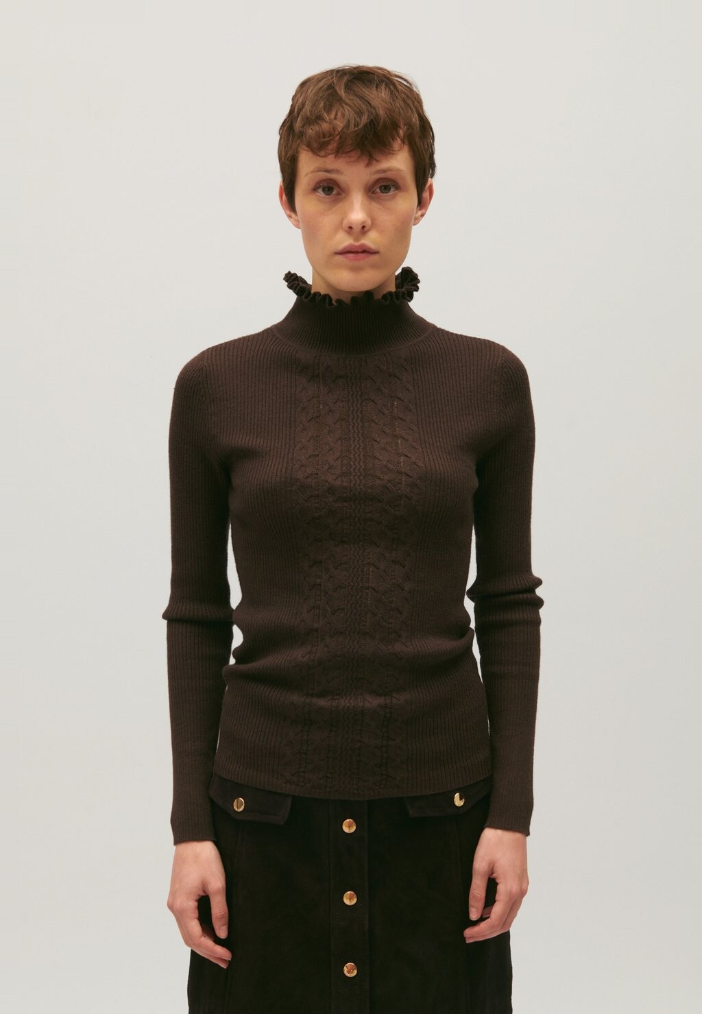 

Свитер Meeting Claudie Pierlot, шоколад