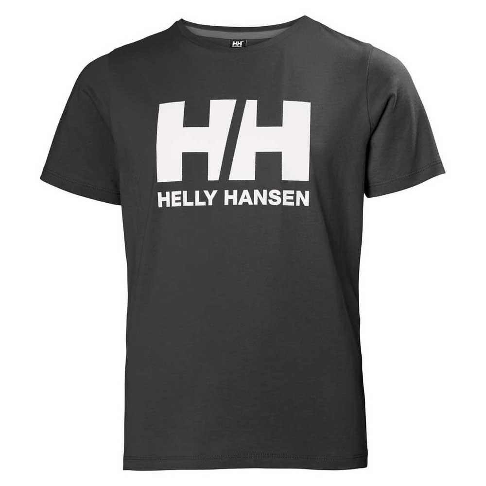 Футболка Helly Hansen Logo, черный футболка helly hansen logo белый черный